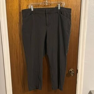 Old Navy High-Rise Pixie Skinny Grey Pants